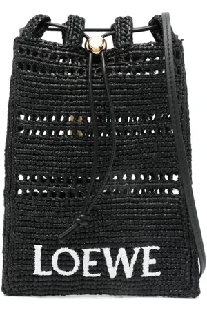 Loewe Bolsa crossbody con diseño entretejido