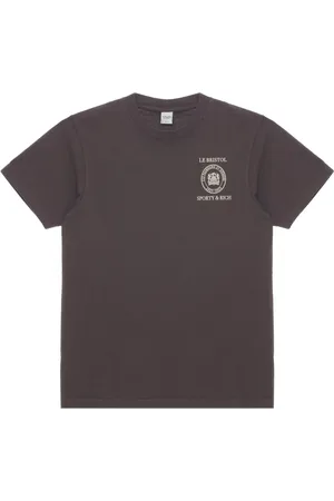 Sporty & Rich Playera Crest Seal 100th