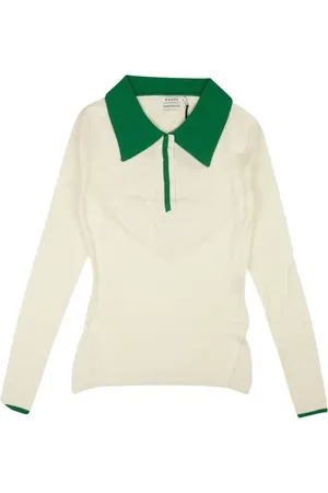 Rhude F-1 long-sleeve polo shirt