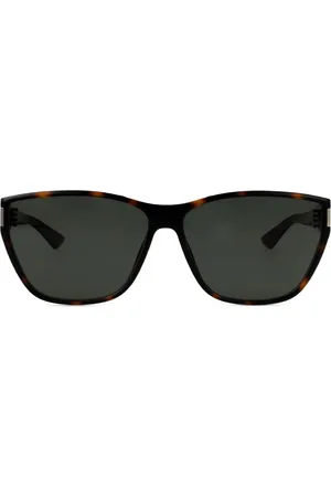 Saint Laurent Lentes de sol con armazón estilo carey