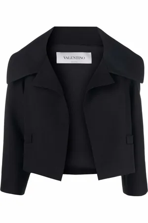 VALENTINO GARAVANI Chamarra corta con cuello oversize