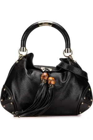 Gucci 2000-2015 Bamboo Leather Indy satchel