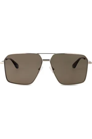 Alexander McQueen Lentes de sol estilo piloto