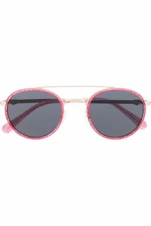 Chiara Ferragni Lentes de sol con armazón redonda