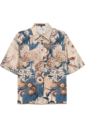 BIYAN Camisa estampada manga corta