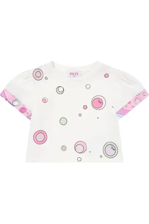 PUCCI Junior Camiseta con estampado Fontane