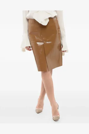 Gucci Falda con abertura en el dobladillo