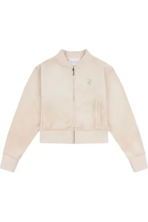Juicy Couture Sudadera con detalle de strass y cierre
