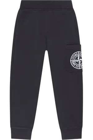 Stone Island Pants con logo bordado