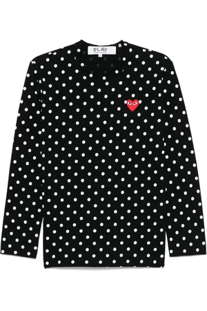 Comme des Garçons Playera con motivo de lunares