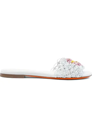 santoni Sandalias entretejidas