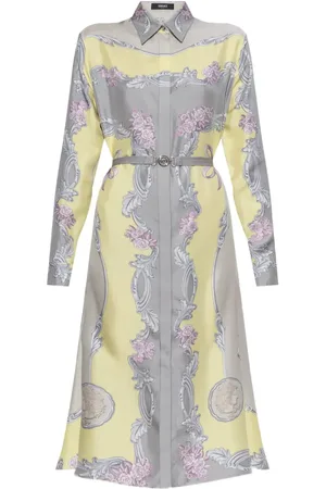 VERSACE Vestido de seda