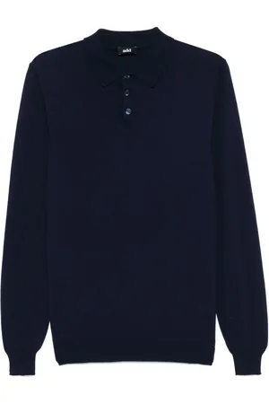add Playera tipo polo de tejido fino