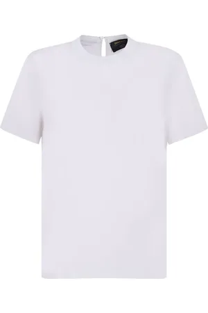 Gran Sasso Playera con cuello de canalé