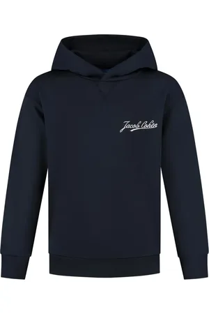 Jacob Cohen Sudadera con capucha y logo bordado