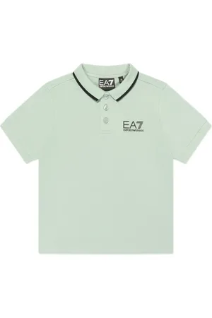 Emporio Armani Playera tipo polo con logo