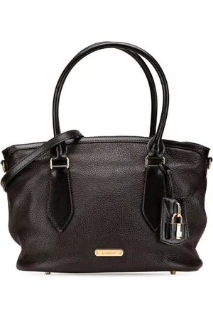 Burberry Bolsa satchel Baynard mediana de piel de becerro granulada 2013-2024