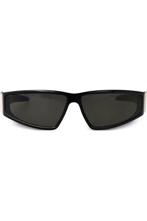 Alexander McQueen Lentes de sol con armazón oversize