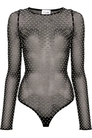 Wolford Body de malla en point d