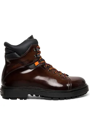 santoni Botas de montaña con paneles