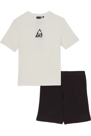 Emporio Armani Traje deportivo con logo estampado