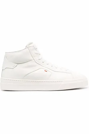 santoni Tenis altos con logo estampado