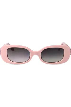 Linda Farrow Lentes de sol con armazón rectangular