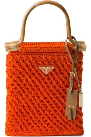 Prada Tote de crochet mini