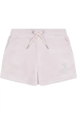 Juicy Couture Shorts con logo y apliques