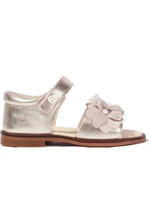 Andanines Sandalias con detalles florales