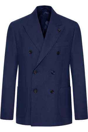 LARDINI Blazer con doble botonadura