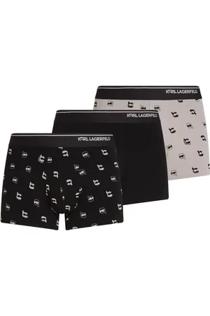 Karl Lagerfeld Set de tres bóxeres Ikon