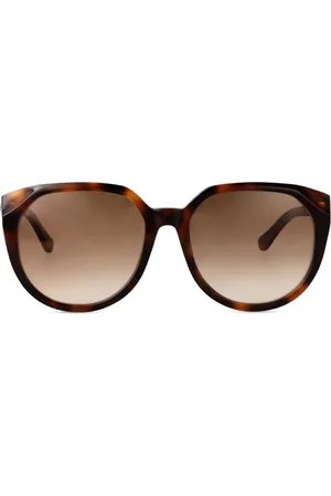 Chloé Lentes de sol con armazón oversize estilo carey