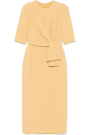 Elie saab Vestido midi cady