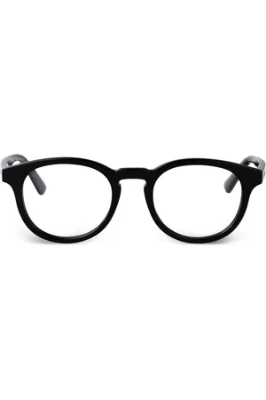 Alexander McQueen Lentes con armazón ovalada