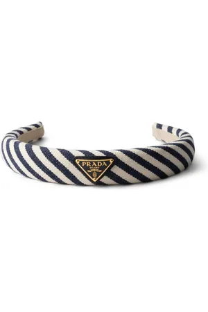 Prada Diadema con motivo de rayas