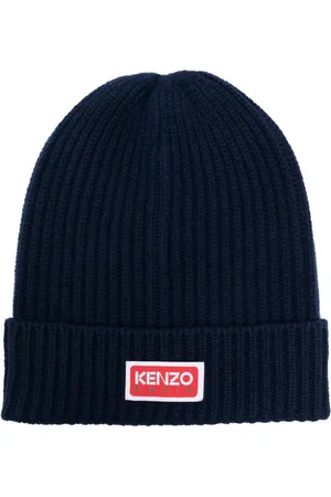 Kenzo Gorro tejido con parche del logo