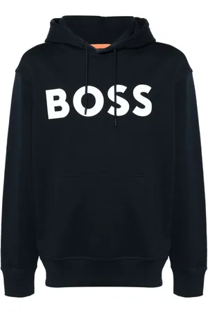 HUGO BOSS Hoodie con logo estampado