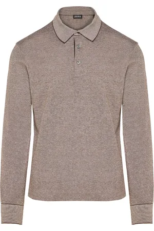 Ermenegildo Zegna Playera tipo polo manga larga