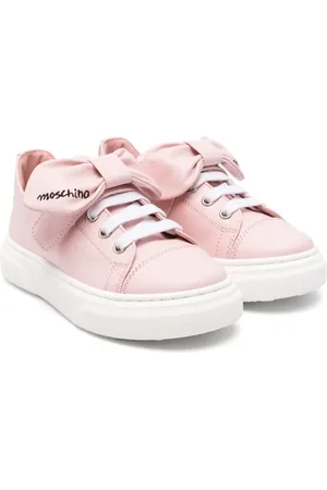 Moschino Tenis con detalle de moño