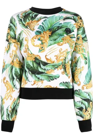 Philipp Plein Sudadera con estampado floral