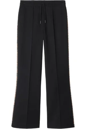 Burberry Pants con ribete a cuadros