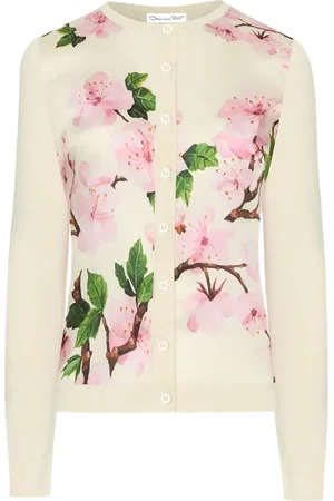 Oscar de la Renta Cárdigan estampado