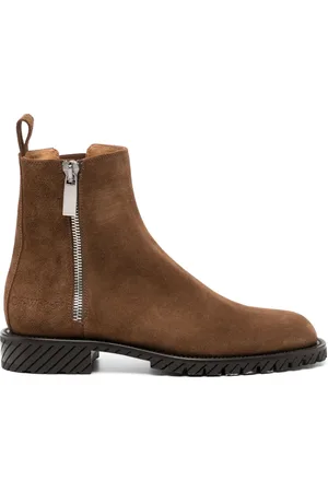 OFF-WHITE Botines con logo en relieve