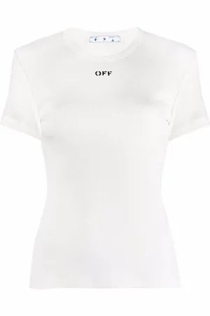 OFF-WHITE Playera con logo estampado