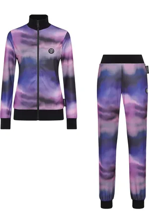 Philipp Plein Traje deportivo con motivo tie-dye