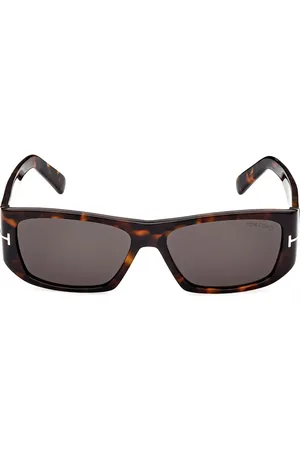 Tom Ford Lentes de sol con armazón rectangular