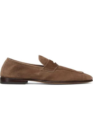 Brunello Cucinelli Mocasines con detalle penny
