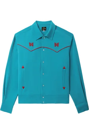 Pins & Needles Chamarra Cowboy con mariposa bordada