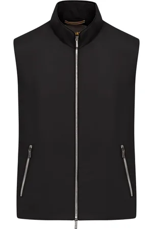 MOORER Padded gilet